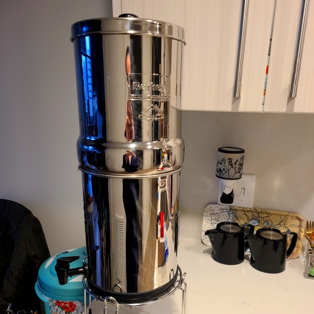 Berkey travel water filter 1.5 L + stand